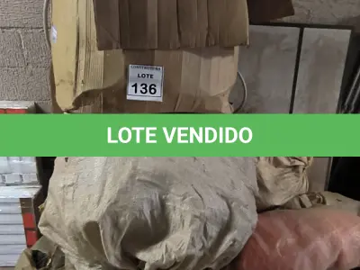 LOTE 136 - 01 LOTE COM ESPAÇADORES PARA LAJE. (NO ESTADO) ATENÇÃO! FAZER A VISITAÇÃO ANTES DE ARREMATAR, NÃO SABEMOS SE FUNCIONA, LEILÃO NÃO TEM GARANTIA E NEM DEVOLUÇÃO, SUJEITO A POSSÍVEIS AVARIAS VISÍVEIS/OCULTAS E/OU AUSÊNCIA DE COMPONENTES.