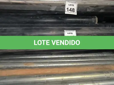 LOTE 149 - 01 LOTE COM CANOS DE ELETRODUTOS PRETOS E ZINCADOS. (NO ESTADO) ATENÇÃO! FAZER A VISITAÇÃO ANTES DE ARREMATAR, NÃO SABEMOS SE FUNCIONA, LEILÃO NÃO TEM GARANTIA E NEM DEVOLUÇÃO, SUJEITO A POSSÍVEIS AVARIAS VISÍVEIS/OCULTAS E/OU AUSÊNCIA DE COMPONENTES.