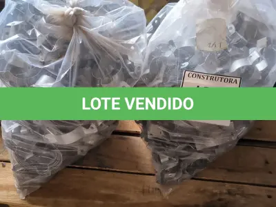 LOTE 047 - 01 LOTE COM ABRAÇADEIRAS PARA CANOS. (NO ESTADO) ATENÇÃO! FAZER A VISITAÇÃO ANTES DE ARREMATAR, NÃO SABEMOS SE FUNCIONA, LEILÃO NÃO TEM GARANTIA E NEM DEVOLUÇÃO, SUJEITO A POSSÍVEIS AVARIAS VISÍVEIS/OCULTAS E/OU AUSÊNCIA DE COMPONENTES.