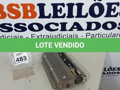 LOTE 483 - 01 INVERSOR DE ENERGIA XANTREX XPOWER 1750 PLUS. (NO ESTADO) ATENÇÃO! FAZER A VISITAÇÃO ANTES DE ARREMATAR, NÃO SABEMOS SE FUNCIONA, LEILÃO NÃO TEM GARANTIA E NEM DEVOLUÇÃO, SUJEITO A POSSÍVEIS AVARIAS VISÍVEIS/OCULTAS E/OU AUSÊNCIA DE COMPONENTES.
