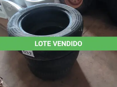 LOTE 032 - 02 PNEUS 205/55/16E 01 PNEU 215/60/17. (NO ESTADO) ATENÇÃO! FAZER A VISITAÇÃO ANTES DE ARREMATAR, NÃO SABEMOS SE FUNCIONA, LEILÃO NÃO TEM GARANTIA E NEM DEVOLUÇÃO, SUJEITO A POSSÍVEIS AVARIAS VISÍVEIS/OCULTAS E/OU AUSÊNCIA DE COMPONENTES.