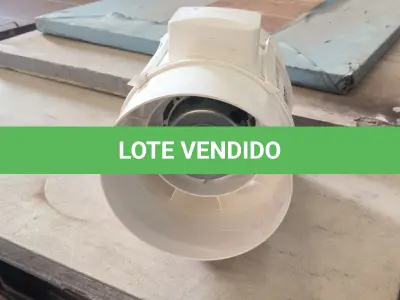 LOTE 026 - 01 EXAUSTOR INLINE AXIAL MISTO PARA TUBOS 220V. (NO ESTADO) ATENÇÃO! FAZER A VISITAÇÃO ANTES DE ARREMATAR, NÃO SABEMOS SE FUNCIONA, LEILÃO NÃO TEM GARANTIA E NEM DEVOLUÇÃO, SUJEITO A POSSÍVEIS AVARIAS VISÍVEIS/OCULTAS E/OU AUSÊNCIA DE COMPONENTES.