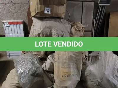 LOTE 136 - 01 LOTE COM ESPAÇADORES PARA LAJE. (NO ESTADO) ATENÇÃO! FAZER A VISITAÇÃO ANTES DE ARREMATAR, NÃO SABEMOS SE FUNCIONA, LEILÃO NÃO TEM GARANTIA E NEM DEVOLUÇÃO, SUJEITO A POSSÍVEIS AVARIAS VISÍVEIS/OCULTAS E/OU AUSÊNCIA DE COMPONENTES.
