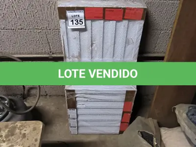 LOTE 135 - 01 LOTE COM PORTAS DE VENTILAÇÃO. (NO ESTADO) ATENÇÃO! FAZER A VISITAÇÃO ANTES DE ARREMATAR, NÃO SABEMOS SE FUNCIONA, LEILÃO NÃO TEM GARANTIA E NEM DEVOLUÇÃO, SUJEITO A POSSÍVEIS AVARIAS VISÍVEIS/OCULTAS E/OU AUSÊNCIA DE COMPONENTES.