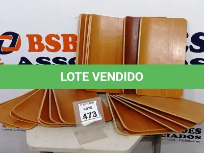 LOTE 473 - 20 TÁBUAS EM MADEIRA. (NO ESTADO) ATENÇÃO! FAZER A VISITAÇÃO ANTES DE ARREMATAR, NÃO SABEMOS SE FUNCIONA, LEILÃO NÃO TEM GARANTIA E NEM DEVOLUÇÃO, SUJEITO A POSSÍVEIS AVARIAS VISÍVEIS/OCULTAS E/OU AUSÊNCIA DE COMPONENTES.