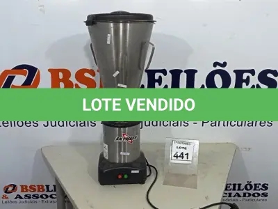 LOTE 441 - 01 LIQUIDIFICADOR INDUSTRIAL MARCA SKYMSEN. (NO ESTADO) ATENÇÃO! FAZER A VISITAÇÃO ANTES DE ARREMATAR, NÃO SABEMOS SE FUNCIONA, LEILÃO NÃO TEM GARANTIA E NEM DEVOLUÇÃO, SUJEITO A POSSÍVEIS AVARIAS VISÍVEIS/OCULTAS E/OU AUSÊNCIA DE COMPONENTES.