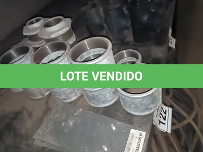 LOTE 122 - 01 LOTE COM LUVAS ROSCÁVEIS E REDUÇÃO ROSCÁVEIS  ZINCADAS. (NO ESTADO) ATENÇÃO! FAZER A VISITAÇÃO ANTES DE ARREMATAR, NÃO SABEMOS SE FUNCIONA, LEILÃO NÃO TEM GARANTIA E NEM DEVOLUÇÃO, SUJEITO A POSSÍVEIS AVARIAS VISÍVEIS/OCULTAS E/OU AUSÊNCIA DE COMPONENTES.