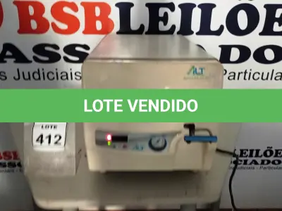 LOTE 412 - 01 AUTOCLAVE ALT 21L. (NO ESTADO) ATENÇÃO! FAZER A VISITAÇÃO ANTES DE ARREMATAR, NÃO SABEMOS SE FUNCIONA, LEILÃO NÃO TEM GARANTIA E NEM DEVOLUÇÃO, SUJEITO A POSSÍVEIS AVARIAS VISÍVEIS/OCULTAS E/OU AUSÊNCIA DE COMPONENTES.