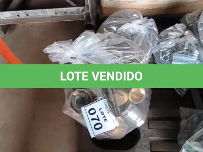 LOTE 070 - 01 LOTE COM CONEXÕES PARA HIDRANTE. (NO ESTADO) ATENÇÃO! FAZER A VISITAÇÃO ANTES DE ARREMATAR, NÃO SABEMOS SE FUNCIONA, LEILÃO NÃO TEM GARANTIA E NEM DEVOLUÇÃO, SUJEITO A POSSÍVEIS AVARIAS VISÍVEIS/OCULTAS E/OU AUSÊNCIA DE COMPONENTES.