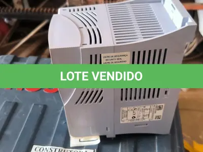 LOTE 088 - 01 INVERSORA DE FREQUÊNCIA WEG CFW500 380-480 VAC. (NO ESTADO) ATENÇÃO! FAZER A VISITAÇÃO ANTES DE ARREMATAR, NÃO SABEMOS SE FUNCIONA, LEILÃO NÃO TEM GARANTIA E NEM DEVOLUÇÃO, SUJEITO A POSSÍVEIS AVARIAS VISÍVEIS/OCULTAS E/OU AUSÊNCIA DE COMPONENTES.