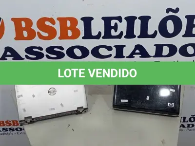 LOTE 439 - 02 NOTEBOOKS MARCAS DELL E HP. (NO ESTADO) ATENÇÃO! FAZER A VISITAÇÃO ANTES DE ARREMATAR, NÃO SABEMOS SE FUNCIONA, LEILÃO NÃO TEM GARANTIA E NEM DEVOLUÇÃO, SUJEITO A POSSÍVEIS AVARIAS VISÍVEIS/OCULTAS E/OU AUSÊNCIA DE COMPONENTES.