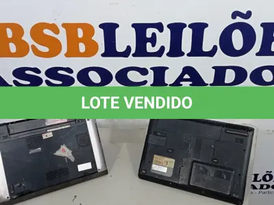 LOTE 439 - 02 NOTEBOOKS MARCAS DELL E HP. (NO ESTADO) ATENÇÃO! FAZER A VISITAÇÃO ANTES DE ARREMATAR, NÃO SABEMOS SE FUNCIONA, LEILÃO NÃO TEM GARANTIA E NEM DEVOLUÇÃO, SUJEITO A POSSÍVEIS AVARIAS VISÍVEIS/OCULTAS E/OU AUSÊNCIA DE COMPONENTES.