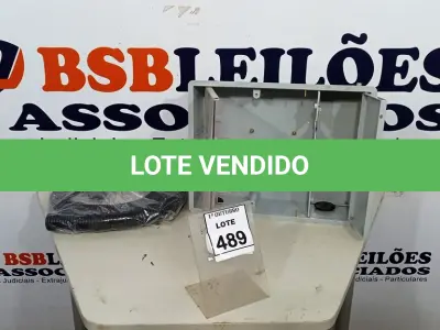 LOTE 489 - 01 UNIDADE DE MEDIÇÃO DE ÁGUA. (NO ESTADO) ATENÇÃO! FAZER A VISITAÇÃO ANTES DE ARREMATAR, NÃO SABEMOS SE FUNCIONA, LEILÃO NÃO TEM GARANTIA E NEM DEVOLUÇÃO, SUJEITO A POSSÍVEIS AVARIAS VISÍVEIS/OCULTAS E/OU AUSÊNCIA DE COMPONENTES.