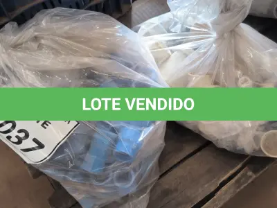 LOTE 037 - 01 LOTE COM CONEXÕES DIVERSAS PARA ÁGUA E ESGOTO. (NO ESTADO) ATENÇÃO! FAZER A VISITAÇÃO ANTES DE ARREMATAR, NÃO SABEMOS SE FUNCIONA, LEILÃO NÃO TEM GARANTIA E NEM DEVOLUÇÃO, SUJEITO A POSSÍVEIS AVARIAS VISÍVEIS/OCULTAS E/OU AUSÊNCIA DE COMPONENTES.