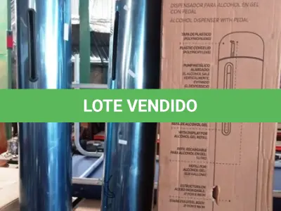 LOTE 487 - 02 DISPENSES PARA ÁLCOOL EM GEL COM PEDAL MARCA BRINOX. (NO ESTADO) ATENÇÃO! FAZER A VISITAÇÃO ANTES DE ARREMATAR, NÃO SABEMOS SE FUNCIONA, LEILÃO NÃO TEM GARANTIA E NEM DEVOLUÇÃO, SUJEITO A POSSÍVEIS AVARIAS VISÍVEIS/OCULTAS E/OU AUSÊNCIA DE COMPONENTES.