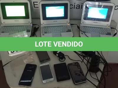 LOTE 500 - 03 NETBOOKS MARCA POSITIVO 04 SMARTPHONES MARCA SAMSUNG MODELOS DIVERSOS E 01 BATERIA EXTERNA. (NO ESTADO) ATENÇÃO! FAZER A VISITAÇÃO ANTES DE ARREMATAR, NÃO SABEMOS SE FUNCIONA, LEILÃO NÃO TEM GARANTIA E NEM DEVOLUÇÃO, SUJEITO A POSSÍVEIS AVARIAS VISÍVEIS/OCULTAS E/OU AUSÊNCIA DE COMPONENTES.