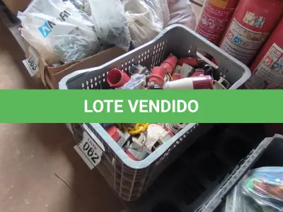 LOTE 062 - 01 LOTE COM TOMADAS INDUSTRIAIS. (CAIXA ORGANIZADORA NAO INCLUSA) (NO ESTADO) ATENÇÃO! FAZER A VISITAÇÃO ANTES DE ARREMATAR, NÃO SABEMOS SE FUNCIONA, LEILÃO NÃO TEM GARANTIA E NEM DEVOLUÇÃO, SUJEITO A POSSÍVEIS AVARIAS VISÍVEIS/OCULTAS E/OU AUSÊNCIA DE COMPONENTES.