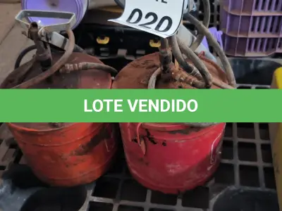 LOTE 020 - 02 GRAXEIRAS MANUAIS. (NO ESTADO) ATENÇÃO! FAZER A VISITAÇÃO ANTES DE ARREMATAR, NÃO SABEMOS SE FUNCIONA, LEILÃO NÃO TEM GARANTIA E NEM DEVOLUÇÃO, SUJEITO A POSSÍVEIS AVARIAS VISÍVEIS/OCULTAS E/OU AUSÊNCIA DE COMPONENTES.