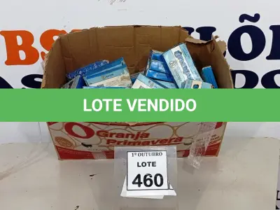 LOTE 460 - 01 LOTE COM GRANDE QUANTIDADE DE BLOCOS DE ANOTAÇÕES, GRAMPOS, LACRES, FOLHAS DE ETIQUETAS, DISJUNTORES E 02 LIXEIRAS. (NO ESTADO) ATENÇÃO! FAZER A VISITAÇÃO ANTES DE ARREMATAR, NÃO SABEMOS SE FUNCIONA, LEILÃO NÃO TEM GARANTIA E NEM DEVOLUÇÃO, SUJEITO A POSSÍVEIS AVARIAS VISÍVEIS/OCULTAS E/OU AUSÊNCIA DE COMPONENTES.