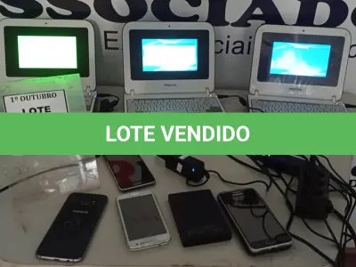 LOTE 500 - 03 NETBOOKS MARCA POSITIVO 04 SMARTPHONES MARCA SAMSUNG MODELOS DIVERSOS E 01 BATERIA EXTERNA. (NO ESTADO) ATENÇÃO! FAZER A VISITAÇÃO ANTES DE ARREMATAR, NÃO SABEMOS SE FUNCIONA, LEILÃO NÃO TEM GARANTIA E NEM DEVOLUÇÃO, SUJEITO A POSSÍVEIS AVARIAS VISÍVEIS/OCULTAS E/OU AUSÊNCIA DE COMPONENTES.