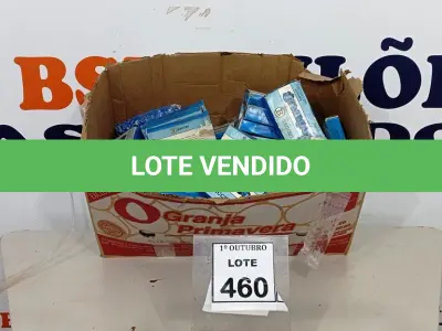 LOTE 460 - 01 LOTE COM GRANDE QUANTIDADE DE BLOCOS DE ANOTAÇÕES, GRAMPOS, LACRES, FOLHAS DE ETIQUETAS, DISJUNTORES E 02 LIXEIRAS. (NO ESTADO) ATENÇÃO! FAZER A VISITAÇÃO ANTES DE ARREMATAR, NÃO SABEMOS SE FUNCIONA, LEILÃO NÃO TEM GARANTIA E NEM DEVOLUÇÃO, SUJEITO A POSSÍVEIS AVARIAS VISÍVEIS/OCULTAS E/OU AUSÊNCIA DE COMPONENTES.