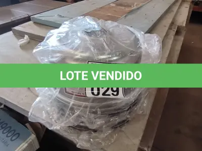 LOTE 029 - 06 CUBAS EM INOX REDONDAS 150MM. (NO ESTADO) ATENÇÃO! FAZER A VISITAÇÃO ANTES DE ARREMATAR, NÃO SABEMOS SE FUNCIONA, LEILÃO NÃO TEM GARANTIA E NEM DEVOLUÇÃO, SUJEITO A POSSÍVEIS AVARIAS VISÍVEIS/OCULTAS E/OU AUSÊNCIA DE COMPONENTES.