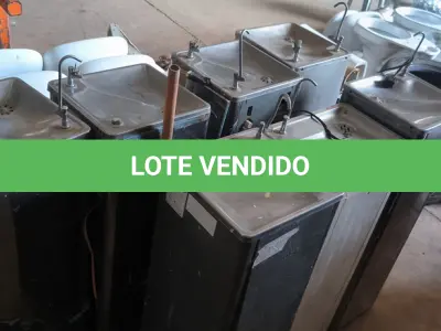 LOTE 041 - 06 BEBEDOUROS DE PRESSÃO MARCAS DIVERSAS. (NO ESTADO) ATENÇÃO! FAZER A VISITAÇÃO ANTES DE ARREMATAR, NÃO SABEMOS SE FUNCIONA, LEILÃO NÃO TEM GARANTIA E NEM DEVOLUÇÃO, SUJEITO A POSSÍVEIS AVARIAS VISÍVEIS/OCULTAS E/OU AUSÊNCIA DE COMPONENTES.