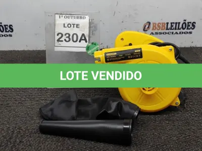 LOTE 230 - 01 SOPRADOR E ASPIRADOR ELÉTRICO 220V 700W 13600RPM (PRODUTO NOVO) (NO ESTADO) ATENÇÃO! FAZER A VISITAÇÃO ANTES DE ARREMATAR, NÃO SABEMOS SE FUNCIONA, LEILÃO NÃO TEM GARANTIA E NEM DEVOLUÇÃO, SUJEITO A POSSÍVEIS AVARIAS VISÍVEIS/OCULTAS E/OU AUSÊNCIA DE COMPONENTES.