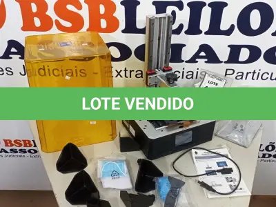 LOTE 475 - 01 IMPRESSORA 3D MODEL O PHOTO MONO X MARCA ANYCUBIC. (NO ESTADO) ATENÇÃO! FAZER A VISITAÇÃO ANTES DE ARREMATAR, NÃO SABEMOS SE FUNCIONA, LEILÃO NÃO TEM GARANTIA E NEM DEVOLUÇÃO, SUJEITO A POSSÍVEIS AVARIAS VISÍVEIS/OCULTAS E/OU AUSÊNCIA DE COMPONENTES.