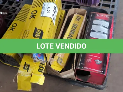 LOTE 019 - 01 LOTE COM CAIXAS COM ELETRODOS DIVERSOS. (NO ESTADO) ATENÇÃO! FAZER A VISITAÇÃO ANTES DE ARREMATAR, NÃO SABEMOS SE FUNCIONA, LEILÃO NÃO TEM GARANTIA E NEM DEVOLUÇÃO, SUJEITO A POSSÍVEIS AVARIAS VISÍVEIS/OCULTAS E/OU AUSÊNCIA DE COMPONENTES.