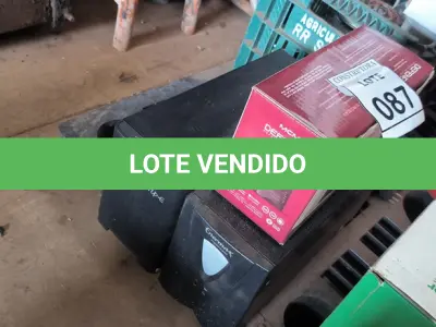 LOTE 087 - 02 ESTABILIZADORES E 01 NOBREAK. (NO ESTADO) ATENÇÃO! FAZER A VISITAÇÃO ANTES DE ARREMATAR, NÃO SABEMOS SE FUNCIONA, LEILÃO NÃO TEM GARANTIA E NEM DEVOLUÇÃO, SUJEITO A POSSÍVEIS AVARIAS VISÍVEIS/OCULTAS E/OU AUSÊNCIA DE COMPONENTES.