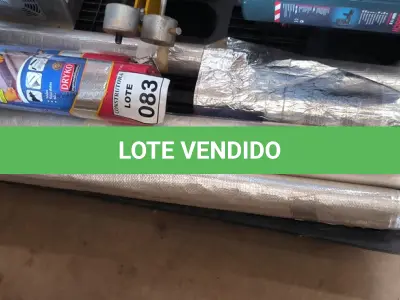 LOTE 083 - 01 LOTE COM FITAS MULTIUSO AUTO ADESIVAS. (NO ESTADO) ATENÇÃO! FAZER A VISITAÇÃO ANTES DE ARREMATAR, NÃO SABEMOS SE FUNCIONA, LEILÃO NÃO TEM GARANTIA E NEM DEVOLUÇÃO, SUJEITO A POSSÍVEIS AVARIAS VISÍVEIS/OCULTAS E/OU AUSÊNCIA DE COMPONENTES.