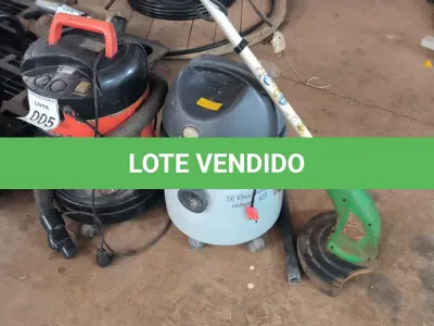 LOTE 005 - 02 ASPIRADORES DE PÓ E 01 ROÇADEIRA ELETRICA. (NO ESTADO) ATENÇÃO! FAZER A VISITAÇÃO ANTES DE ARREMATAR, NÃO SABEMOS SE FUNCIONA, LEILÃO NÃO TEM GARANTIA E NEM DEVOLUÇÃO, SUJEITO A POSSÍVEIS AVARIAS VISÍVEIS/OCULTAS E/OU AUSÊNCIA DE COMPONENTES.