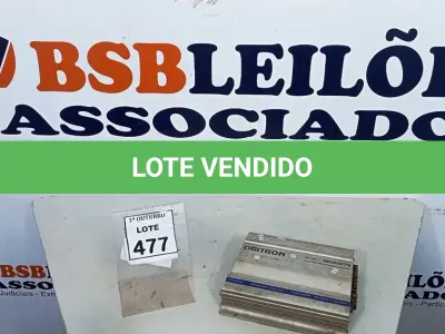 LOTE 477 - 01 MÓDULO AMPLIFICADOR DE ÁUDIO PARA CARROS MARCA ORITRON. (NO ESTADO) ATENÇÃO! FAZER A VISITAÇÃO ANTES DE ARREMATAR, NÃO SABEMOS SE FUNCIONA, LEILÃO NÃO TEM GARANTIA E NEM DEVOLUÇÃO, SUJEITO A POSSÍVEIS AVARIAS VISÍVEIS/OCULTAS E/OU AUSÊNCIA DE COMPONENTES.