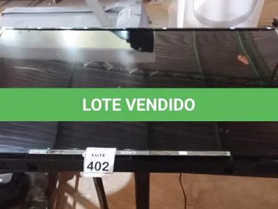 LOTE 402 - 01 TV LCD 70’’ MARCA SONY. (NO ESTADO) ATENÇÃO! FAZER A VISITAÇÃO ANTES DE ARREMATAR, NÃO SABEMOS SE FUNCIONA, LEILÃO NÃO TEM GARANTIA E NEM DEVOLUÇÃO, SUJEITO A POSSÍVEIS AVARIAS VISÍVEIS/OCULTAS E/OU AUSÊNCIA DE COMPONENTES.