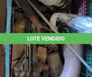 LOTE 223 - 01 LOTE COM MARRETA, PICARETA SEM CABO, CONEXÕES E XIBANCA. (CAIXA ORGANIZADORA NAO INCLUSA) (NO ESTADO) ATENÇÃO! FAZER A VISITAÇÃO ANTES DE ARREMATAR, NÃO SABEMOS SE FUNCIONA, LEILÃO NÃO TEM GARANTIA E NEM DEVOLUÇÃO, SUJEITO A POSSÍVEIS AVARIAS VISÍVEIS/OCULTAS E/OU AUSÊNCIA DE COMPONENTES.