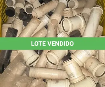 LOTE 352 - 01 LOTE COM LUVAS EM PVC PARA ESGOTO DN 40. (CAIXA ORGANIZADORA NAO INCLUSA) (NO ESTADO) ATENÇÃO! FAZER A VISITAÇÃO ANTES DE ARREMATAR, NÃO SABEMOS SE FUNCIONA, LEILÃO NÃO TEM GARANTIA E NEM DEVOLUÇÃO, SUJEITO A POSSÍVEIS AVARIAS VISÍVEIS/OCULTAS E/OU AUSÊNCIA DE COMPONENTES.