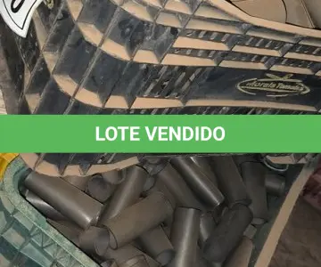 LOTE 350 - 01 LOTE COM CANOS DE BORRACHA. (CAIXA ORGANIZADORA NAO INCLUSA) (NO ESTADO) ATENÇÃO! FAZER A VISITAÇÃO ANTES DE ARREMATAR, NÃO SABEMOS SE FUNCIONA, LEILÃO NÃO TEM GARANTIA E NEM DEVOLUÇÃO, SUJEITO A POSSÍVEIS AVARIAS VISÍVEIS/OCULTAS E/OU AUSÊNCIA DE COMPONENTES.