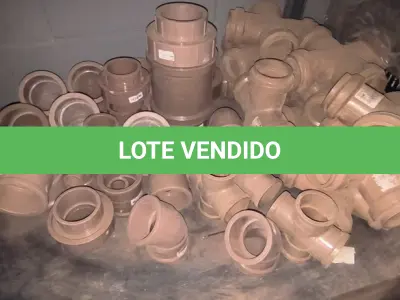 LOTE 388 - 01 LOTE COM CRUZETA EM PVC 60MM,50MM, UNIÃO SOLDÁVEL 60MM. (NO ESTADO) ATENÇÃO! FAZER A VISITAÇÃO ANTES DE ARREMATAR, NÃO SABEMOS SE FUNCIONA, LEILÃO NÃO TEM GARANTIA E NEM DEVOLUÇÃO, SUJEITO A POSSÍVEIS AVARIAS VISÍVEIS/OCULTAS E/OU AUSÊNCIA DE COMPONENTES.