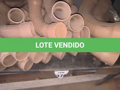 LOTE 378 - 01 LOTE COM CURVAS SOLDÁVEIS DE 75MM E 100MM. (NO ESTADO) ATENÇÃO! FAZER A VISITAÇÃO ANTES DE ARREMATAR, NÃO SABEMOS SE FUNCIONA, LEILÃO NÃO TEM GARANTIA E NEM DEVOLUÇÃO, SUJEITO A POSSÍVEIS AVARIAS VISÍVEIS/OCULTAS E/OU AUSÊNCIA DE COMPONENTES.