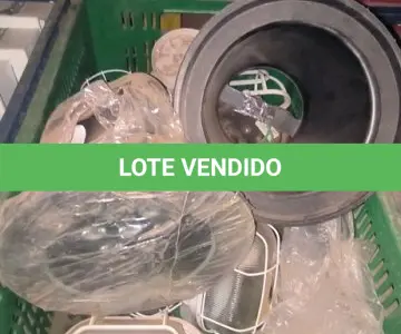 LOTE 298 - 01 LOTE COM LUMINÁRIAS DE PISO E LUMINARIAS TARTARUGAS. (CAIXA ORGANIZADORA NAO INCLUSA) (NO ESTADO) ATENÇÃO! FAZER A VISITAÇÃO ANTES DE ARREMATAR, NÃO SABEMOS SE FUNCIONA, LEILÃO NÃO TEM GARANTIA E NEM DEVOLUÇÃO, SUJEITO A POSSÍVEIS AVARIAS VISÍVEIS/OCULTAS E/OU AUSÊNCIA DE COMPONENTES.