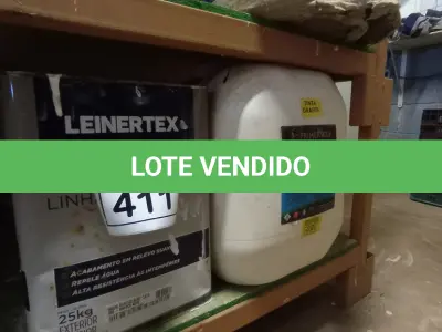 LOTE 411 - 01 GALÃO DE ZARCÃO E 01 LATA MICRO RÚSTICO SLIM. (NO ESTADO) ATENÇÃO! FAZER A VISITAÇÃO ANTES DE ARREMATAR, NÃO SABEMOS SE FUNCIONA, LEILÃO NÃO TEM GARANTIA E NEM DEVOLUÇÃO, SUJEITO A POSSÍVEIS AVARIAS VISÍVEIS/OCULTAS E/OU AUSÊNCIA DE COMPONENTES.