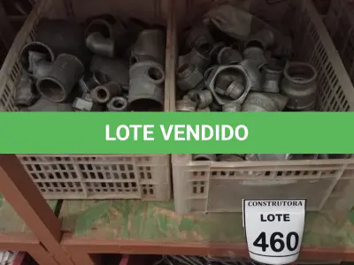 LOTE 460 - 01 LOTE COM LUVAS DE REDUÇÃO EM FERRO GALVANIZADO 1,1/2. (NO ESTADO) ATENÇÃO! FAZER A VISITAÇÃO ANTES DE ARREMATAR, NÃO SABEMOS SE FUNCIONA, LEILÃO NÃO TEM GARANTIA E NEM DEVOLUÇÃO, SUJEITO A POSSÍVEIS AVARIAS VISÍVEIS/OCULTAS E/OU AUSÊNCIA DE COMPONENTES.