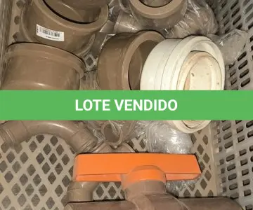 LOTE 372 - 01 LOTE COM JOELHOS, TAMPAS, REDUÇÃO E REGISTRO. (CAIXA ORGANIZADORA NAO INCLUSA) (NO ESTADO) ATENÇÃO! FAZER A VISITAÇÃO ANTES DE ARREMATAR, NÃO SABEMOS SE FUNCIONA, LEILÃO NÃO TEM GARANTIA E NEM DEVOLUÇÃO, SUJEITO A POSSÍVEIS AVARIAS VISÍVEIS/OCULTAS E/OU AUSÊNCIA DE COMPONENTES.