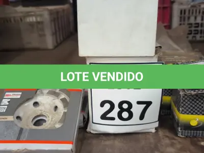 LOTE 287 - 01 LOTE COM DISJUNTORES, DISCO DE REBOL O E PARAFUSOS. (NO ESTADO) ATENÇÃO! FAZER A VISITAÇÃO ANTES DE ARREMATAR, NÃO SABEMOS SE FUNCIONA, LEILÃO NÃO TEM GARANTIA E NEM DEVOLUÇÃO, SUJEITO A POSSÍVEIS AVARIAS VISÍVEIS/OCULTAS E/OU AUSÊNCIA DE COMPONENTES.