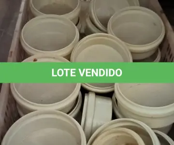 LOTE 334 - 01 LOTE COM TAMPAS DE CANO DN 100 PARA ESGOTO. (CAIXA ORGANIZADORA NAO INCLUSA) (NO ESTADO) ATENÇÃO! FAZER A VISITAÇÃO ANTES DE ARREMATAR, NÃO SABEMOS SE FUNCIONA, LEILÃO NÃO TEM GARANTIA E NEM DEVOLUÇÃO, SUJEITO A POSSÍVEIS AVARIAS VISÍVEIS/OCULTAS E/OU AUSÊNCIA DE COMPONENTES.