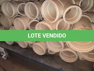 LOTE 366 - 01 LOTE COM JUNÇÃO SIMPLES EM PVC PARA ESGOTO 100X75MM. (NO ESTADO) ATENÇÃO! FAZER A VISITAÇÃO ANTES DE ARREMATAR, NÃO SABEMOS SE FUNCIONA, LEILÃO NÃO TEM GARANTIA E NEM DEVOLUÇÃO, SUJEITO A POSSÍVEIS AVARIAS VISÍVEIS/OCULTAS E/OU AUSÊNCIA DE COMPONENTES.
