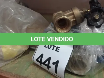 LOTE 441 - 01 SACO COM REGISTROS GAVETA EUROPA DN 25MM. (NO ESTADO) ATENÇÃO! FAZER A VISITAÇÃO ANTES DE ARREMATAR, NÃO SABEMOS SE FUNCIONA, LEILÃO NÃO TEM GARANTIA E NEM DEVOLUÇÃO, SUJEITO A POSSÍVEIS AVARIAS VISÍVEIS/OCULTAS E/OU AUSÊNCIA DE COMPONENTES.