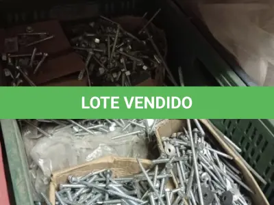LOTE 402 - 01 LOTE COM PARAFUSOS TAMANHOS DIVERSOS. (CAIXA ORGANIZADORA NAO INCLUSA) (NO ESTADO) ATENÇÃO! FAZER A VISITAÇÃO ANTES DE ARREMATAR, NÃO SABEMOS SE FUNCIONA, LEILÃO NÃO TEM GARANTIA E NEM DEVOLUÇÃO, SUJEITO A POSSÍVEIS AVARIAS VISÍVEIS/OCULTAS E/OU AUSÊNCIA DE COMPONENTES.