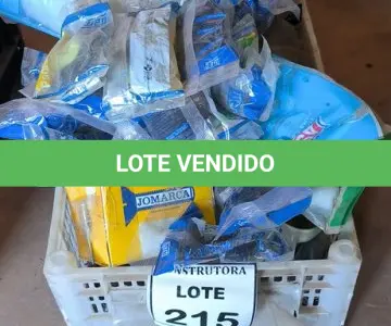 LOTE 215 - 01 LOTE COM TOMADAS,BÓIAS ,BUCHAS, PESCADOR E CONEXÕES DIVERSAS. (CAIXA ORGANIZADORA NAO INCLUSA) (NO ESTADO) ATENÇÃO! FAZER A VISITAÇÃO ANTES DE ARREMATAR, NÃO SABEMOS SE FUNCIONA, LEILÃO NÃO TEM GARANTIA E NEM DEVOLUÇÃO, SUJEITO A POSSÍVEIS AVARIAS VISÍVEIS/OCULTAS E/OU AUSÊNCIA DE COMPONENTES.